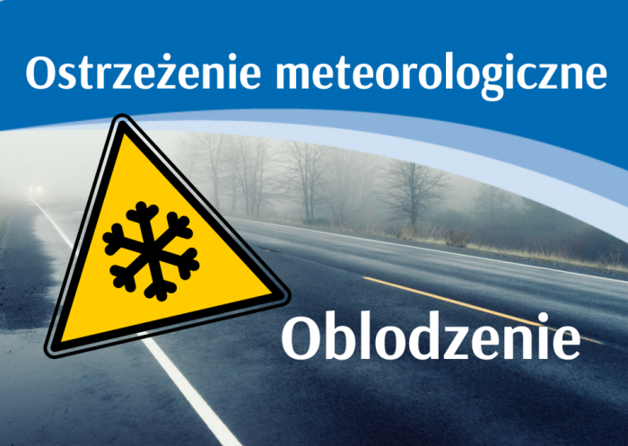 Miniaturka artykułu Ostrzeżenie meteorologiczne – oblodzenie