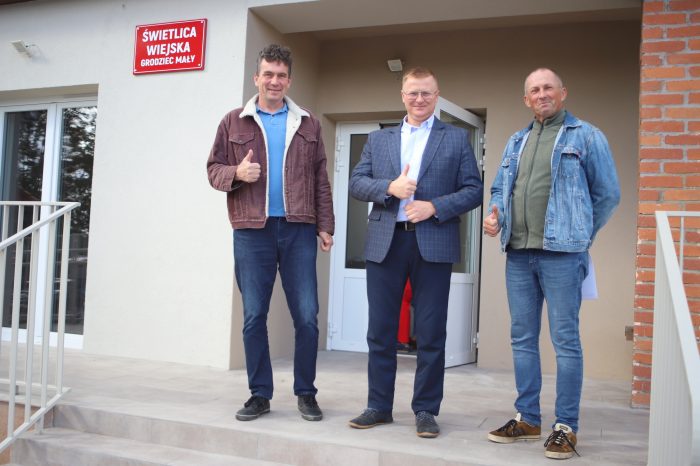 Miniaturka artykułu Zakończyła się modernizacja świetlicy wiejskiej w Grodźcu Małym