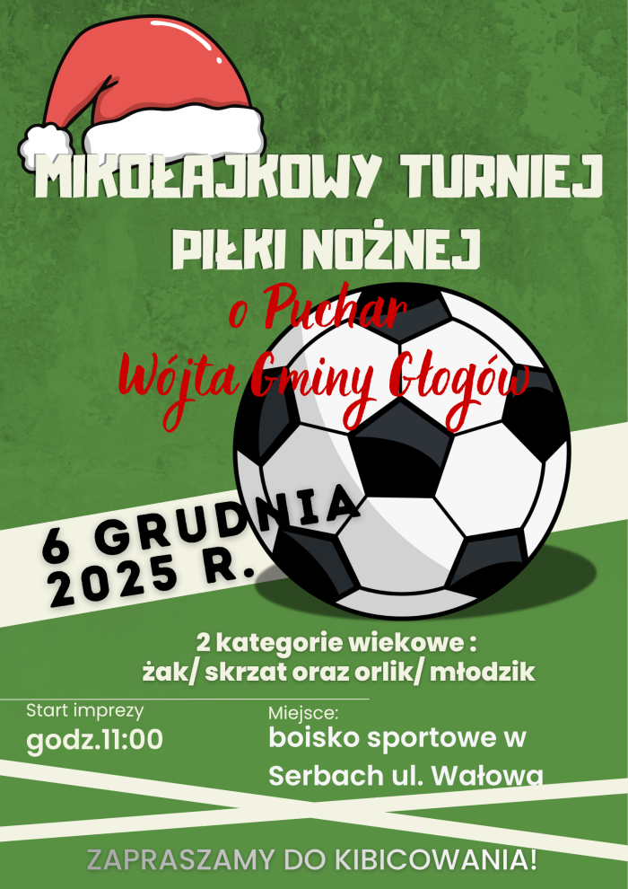 Miniaturka artykułu Mikołajkowy turniej piłki nożnej o puchar Wójta Gminy Głogów