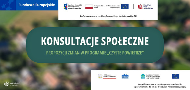 Miniaturka artykułu Trwają konsultacje społeczne zmian w programie Czyste Powietrze