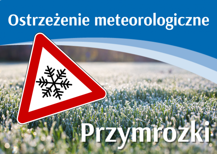 Miniaturka artykułu Ostrzeżenie meteorologiczne – przymrozki