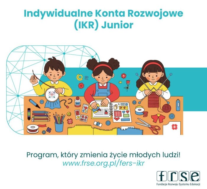 Miniaturka artykułu Ruszył kolejny nabór w programie Indywidualne Konta Rozwojowe (IKR) Junior