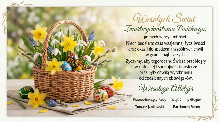 Miniaturka artykułu Życzenia wielkanocne