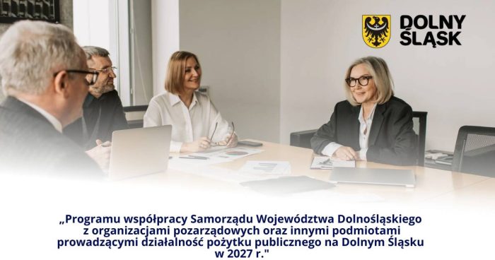 Miniaturka artykułu Samorząd Województwa Dolnośląskiego zaprasza NGO do współpracy przy Programie na 2027 rok