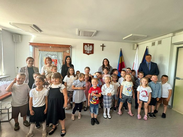 Miniaturka artykułu Przedszkolaki z wizytą w Urzędzie Gminy Głogów