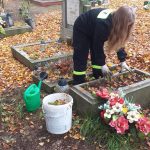 porządki - cmentarz Przedmoście