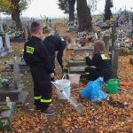 porządki - cmentarz Przedmoście