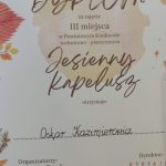 jesienny kapielu - konkurs sp Przedmoście