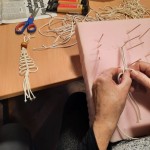 ozdoby świąteczne w Klubie Seniora