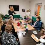 spotkanie z terapeutką w klubie seniora