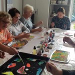 lekcja muzealna w Klubie Seniora w Serbach