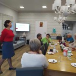 lekcja muzealna w Klubie Seniora w Serbach