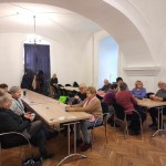 ozdoby choinkowe w klubie seniora