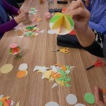 ozdoby choinkowe w klubie seniora