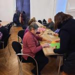 ozdoby choinkowe w klubie seniora