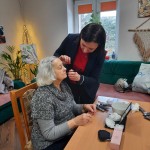 Zajęcia kosmetyczne w Klubie Seniora w Ruszowicach