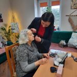 Zajęcia kosmetyczne w Klubie Seniora w Ruszowicach