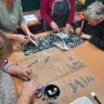 Zajęcia decoupage w Klubie Seniora w Ruszowicach