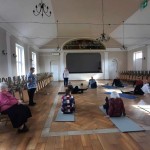 Zajęcia decoupage w Klubie Seniora w Ruszowicach