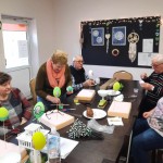 przygotowania do Wielkanocy w Klubie seniora