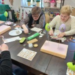 przygotowania do Wielkanocy w Klubie seniora